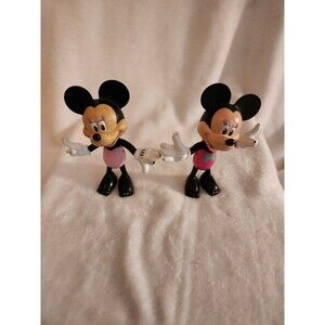 Minnie Mouse 6" Mini Figure 2011 Mattel Purple Dress Cake Topper